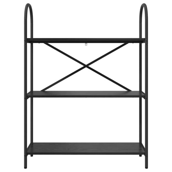 vidaXL Regál na knihy Čierny dub 80 x 30 x 109 cm Kompozitné drevo – Obrázok 5