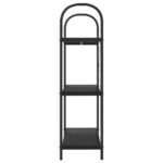 vidaXL Regál na knihy Čierny dub 80 x 30 x 109 cm Kompozitné drevo – Obrázok 6