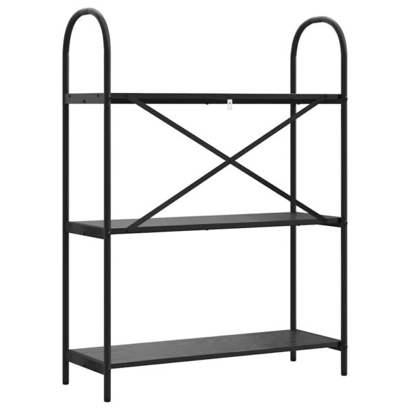 vidaXL Regál na knihy Čierny dub 80 x 30 x 109 cm Kompozitné drevo – Obrázok 7