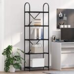 vidaXL Regál na knihy Čierny dub 60 x 30 x 183 cm Kompozitné drevo