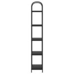 vidaXL Regál na knihy Čierny dub 60 x 30 x 183 cm Kompozitné drevo – Obrázok 6