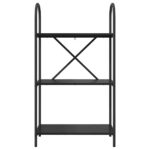 vidaXL Regál na knihy Čierny dub 60 x 30 x 109 cm Kompozitné drevo – Obrázok 5