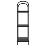 vidaXL Regál na knihy Čierny dub 60 x 30 x 109 cm Kompozitné drevo – Obrázok 6