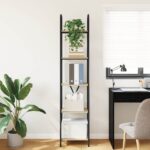 vidaXL Regál na knihy dub sonoma 40 x 30 x 183 cm Kompozitné drevo – Obrázok 4