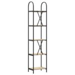 vidaXL Regál na knihy dub sonoma 40 x 30 x 183 cm Kompozitné drevo – Obrázok 7