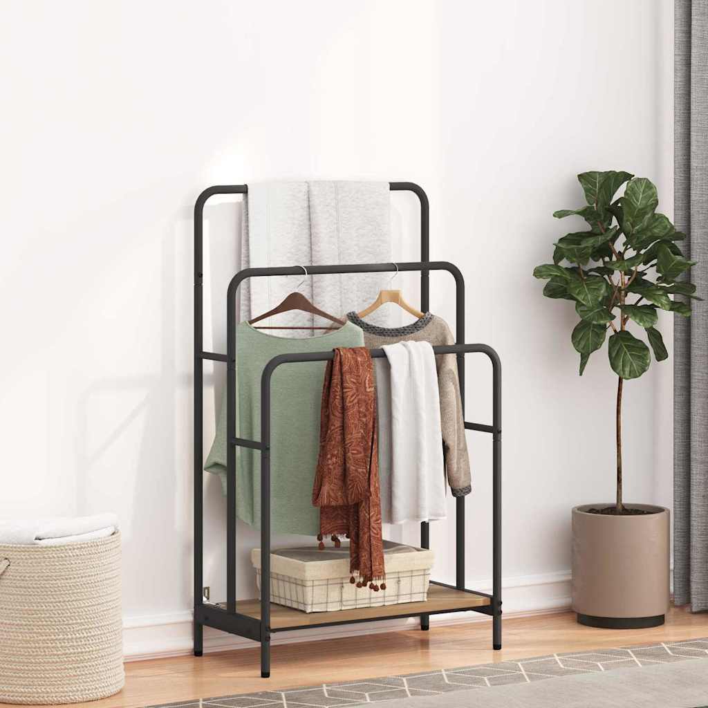 879952_1.jpg vidaXL Vešiak na oblečenie s poličkou dub artisan 60 x 30 x 100.5 cm – Obrázok 1