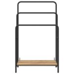 vidaXL Vešiak na oblečenie s poličkou dub artisan 60 x 30 x 100.5 cm – Obrázok 5