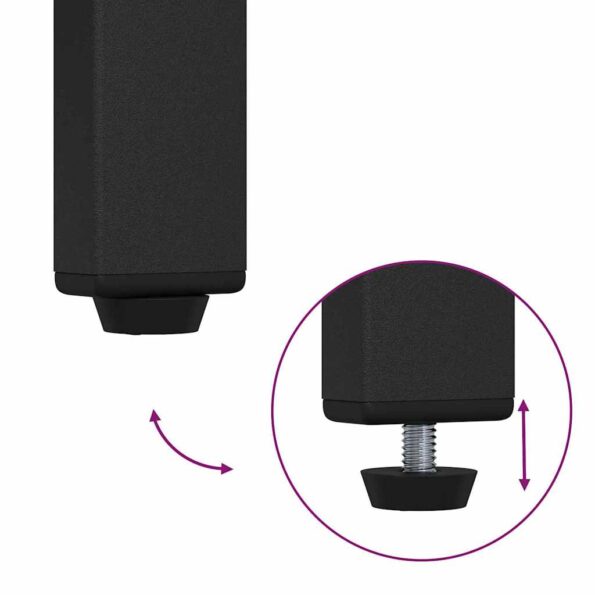 vidaXL Vešiak s poličkou dub artisan 95 x 34 x 184 cm Kompozitné drevo – Obrázok 10