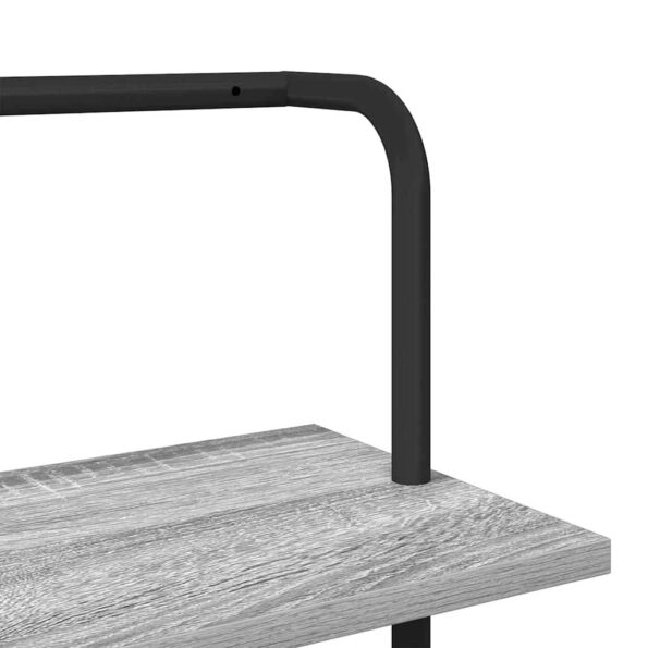 vidaXL Regál na knihy Sivý dub sonoma 60 x 24 x 203 cm – Obrázok 9