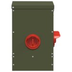 vidaXL Kŕmidlo pre kurčatá 2 pcs Olivová zelená 60.5 x 29 x 51 cm – Obrázok 6