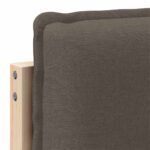 vidaXL Čalúnené čelo postele Prírodná a svetlosivá 180 cm – Obrázok 9