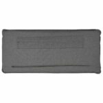 vidaXL Čalúnené čelo postele Prírodná a svetlosivá 120 cm – Obrázok 8