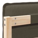 vidaXL Čalúnené čelo postele Prírodná a svetlosivá 100 cm – Obrázok 10