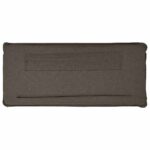 vidaXL Čalúnené čelo postele Prírodná a svetlosivá 100 cm – Obrázok 8