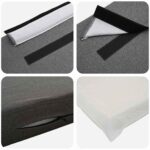 vidaXL Čalúnené čelo postele Biela a svetlo šedá 120 cm – Obrázok 7