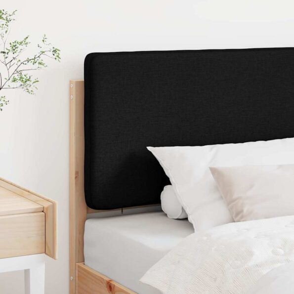 vidaXL Čalúnené čelo postele s čelnou doskou Hnedá a čierna 80 cm – Obrázok 3