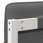 vidaXL Čalúnené čelo postele Biela a svetlo šedá 180 cm – Obrázok 10