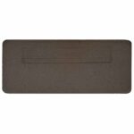 vidaXL Čalúnené čelo postele s čelnou doskou Hnedá a taupe 140 cm – Obrázok 8