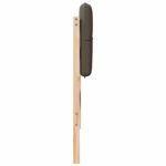 vidaXL Čalúnené čelo postele s čelnou doskou Hnedá a taupe 80 cm – Obrázok 5