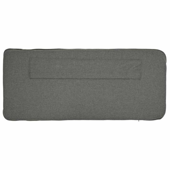 vidaXL Čalúnené čelo postele Biela a svetlo šedá 140 cm – Obrázok 8