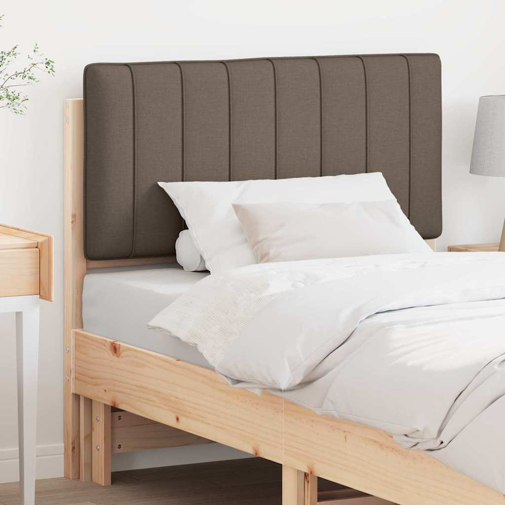 880201_1.jpg vidaXL Čalúnené čelo postele s čelnou doskou Hnedá a taupe 90 cm – Obrázok 1