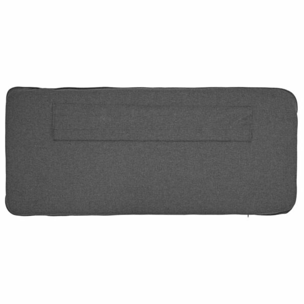 vidaXL Čalúnené čelo postele s čelnou doskou Hnedá a tmavošedá 75 cm – Obrázok 8