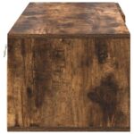 vidaXL TV skrinka Tmavý dub 100.5 x 39 x 30 cm Kompozitné drevo – Obrázok 7