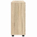 vidaXL Servírovacia skriňa so zásuvkou dub sonoma 88.5 x 30.5 x 73 cm – Obrázok 7