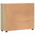 vidaXL Servírovacia skriňa so zásuvkou dub sonoma 88.5 x 30.5 x 73 cm – Obrázok 8