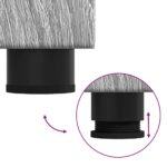 vidaXL Kúpeľňová skriňa s úložiskom Sivý dub sonoma 37 x 31.5 x 82 cm – Obrázok 12