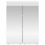 vidaXL Kúpeľňová zrkadlová skrinka TULUM Biela 60 x 16,5 x 78 cm – Obrázok 6
