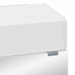 vidaXL Kúpeľňová zrkadlová skrinka TULUM Biela 60 x 16,5 x 78 cm – Obrázok 9