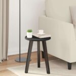 vidaXL Vrchná doska Čierna 30 x 30 x 1.5 cm Kompozitné drevo