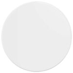 vidaXL Vrchná doska Biela s vysokým leskom 30 x 30 x 1.5 cm – Obrázok 2