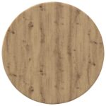 vidaXL Vrchná doska dub artisan 40 x 40 x 1.5 cm Kompozitné drevo – Obrázok 2