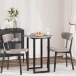 vidaXL Vrchná doska Sivý dub sonoma 60 x 60 x 1.5 cm Kompozitné drevo