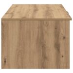 vidaXL Konferenčný stolík so zásuvkou Remeselný dub 102 x 50 x 36cm – Obrázok 7