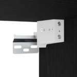 vidaXL Nočný stolík Čierny dub 34 x 30 x 20 cm Kompozitné drevo – Obrázok 11