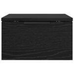 vidaXL Nočný stolík Čierny dub 34 x 30 x 20 cm Kompozitné drevo – Obrázok 6