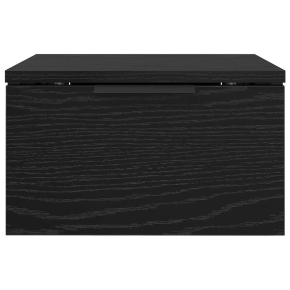vidaXL Nočný stolík Čierny dub 34 x 30 x 20 cm Kompozitné drevo – Obrázok 6