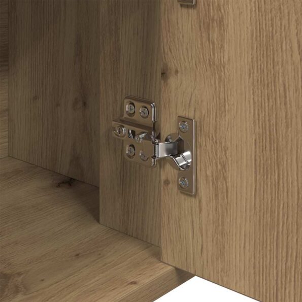 vidaXL Servírovacia skriňa dub artisan 30 x 80 x 90 cm – Obrázok 9