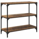 vidaXL Knižnica Staré drevo 80 x 33 x 70,5 cm – Obrázok 7