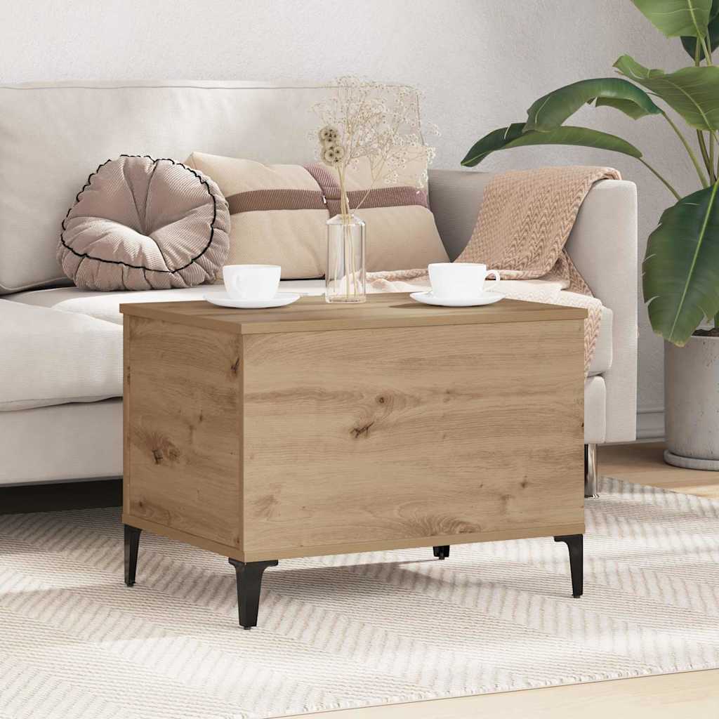 881172_1.jpg vidaXL Konferenčný stolík Remeselný dub 60 x 44,5 x 45 cm – Obrázok 1