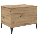vidaXL Konferenčný stolík Remeselný dub 60 x 44,5 x 45 cm – Obrázok 2