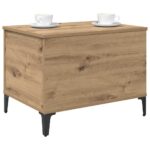 vidaXL Konferenčný stolík Remeselný dub 60 x 44,5 x 45 cm – Obrázok 3