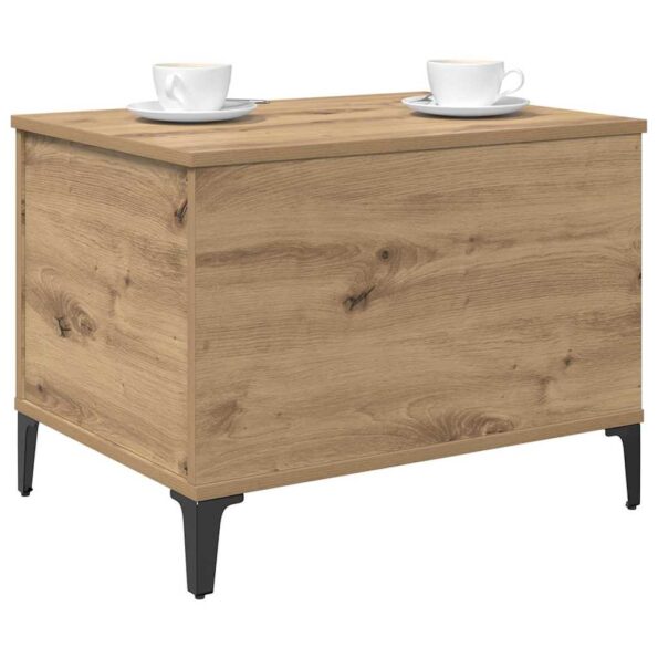 vidaXL Konferenčný stolík Remeselný dub 60 x 44,5 x 45 cm – Obrázok 3