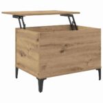 vidaXL Konferenčný stolík Remeselný dub 60 x 44,5 x 45 cm – Obrázok 5