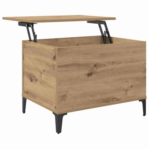 vidaXL Konferenčný stolík Remeselný dub 60 x 44,5 x 45 cm – Obrázok 5