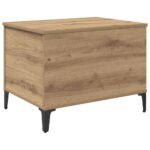 vidaXL Konferenčný stolík Remeselný dub 60 x 44,5 x 45 cm – Obrázok 8