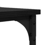 vidaXL Bočný stôl Čierny dub 40 x 30 x 75 cm Kompozitné drevo – Obrázok 8